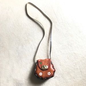 Hand-Painted VINTAGE Slingshot Purse